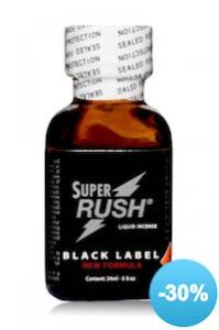 poppers super rush black label en solde